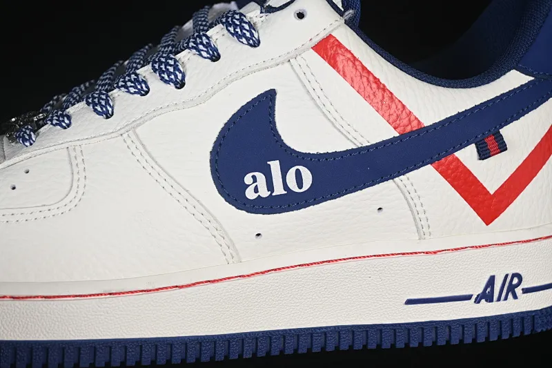 All categories Nk Air Force 1 Air Force series Nk Air Force 1 Low Air Force low top Nike Air Force 1'07 Low joint milk white red blue Air Force 1 low top casual sneakers XY9025-011
